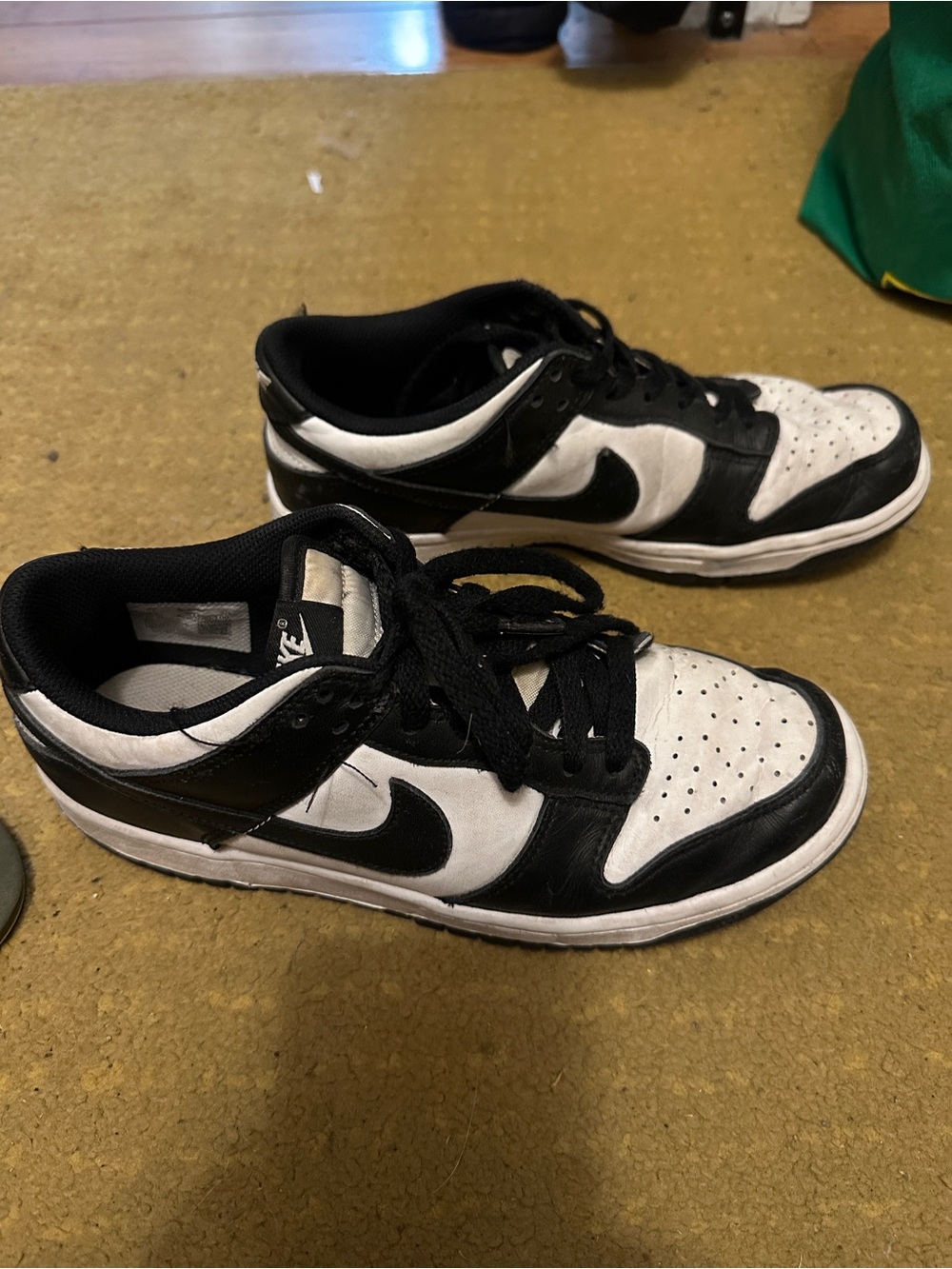 Nike Black and White Low-Top Sneakers